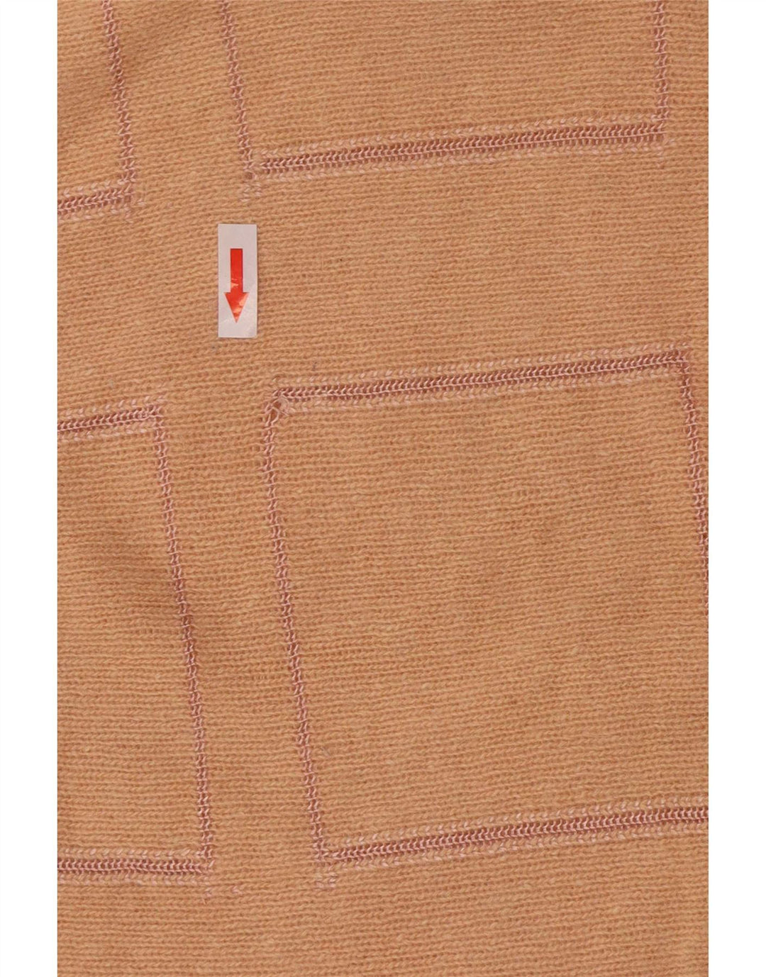 Vintage Damen Rollkragenpullover Pullover IT 44 Mittelrosa Geometrisch