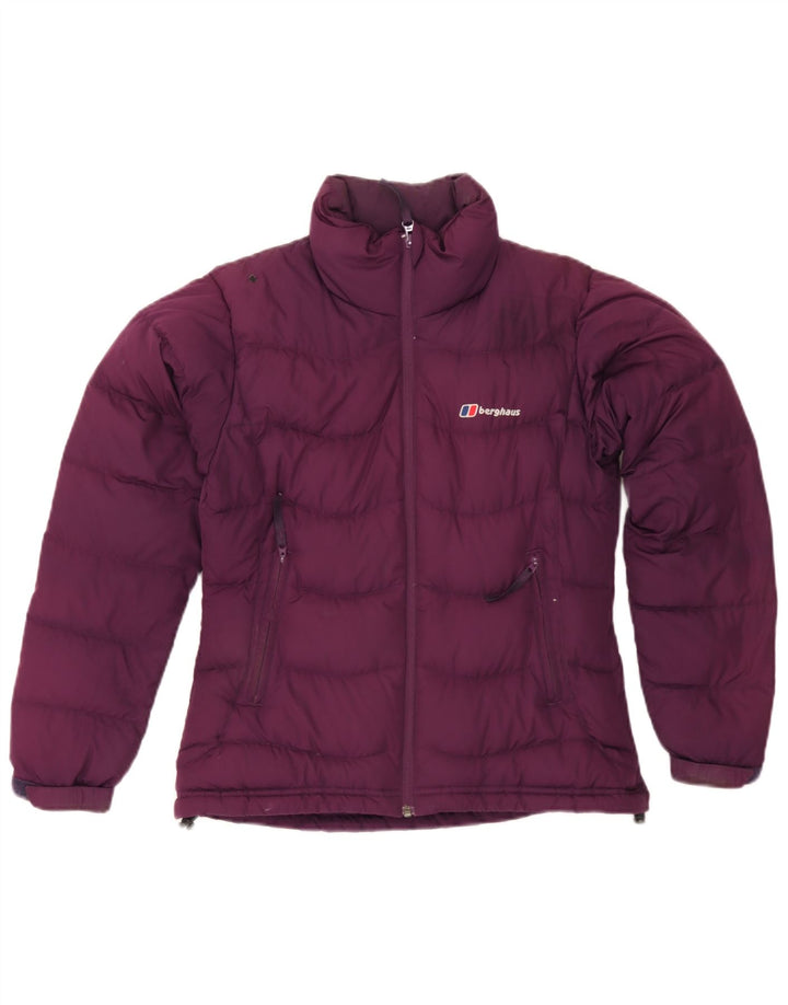 Berghaus Damen Wattierte Jacke UK 8 Small Lila Polyester