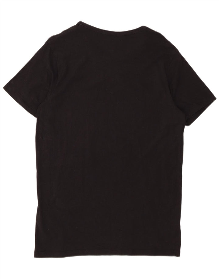 Jack & Jones Herren T-Shirt Top XL Schwarz Baumwolle