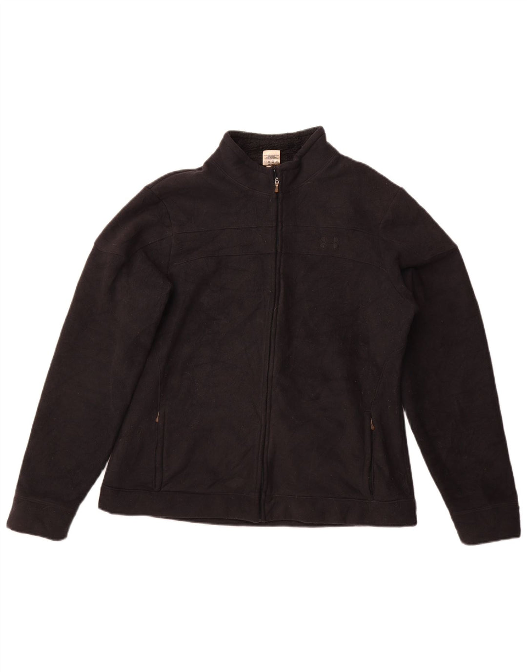 Under Armour Damen Fleecejacke UK 18 XL Schwarz Polyester