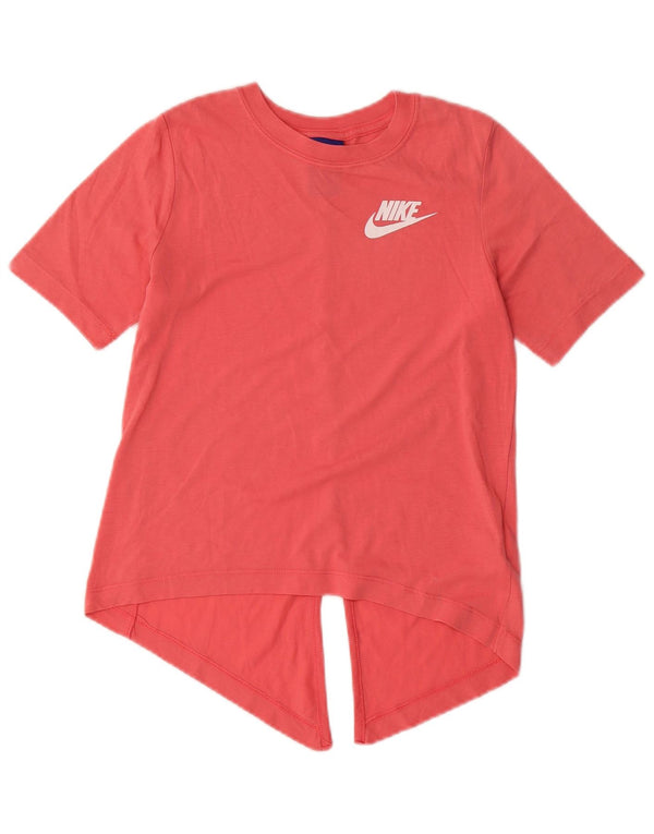 Nike Mädchen T-Shirt Top 10–11 Jahre Mittelrosa Polyester