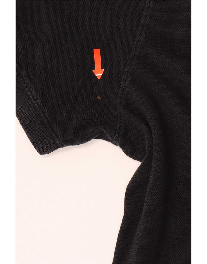 Tommy Hilfiger Herren Poloshirt 2XL Schwarz Baumwolle