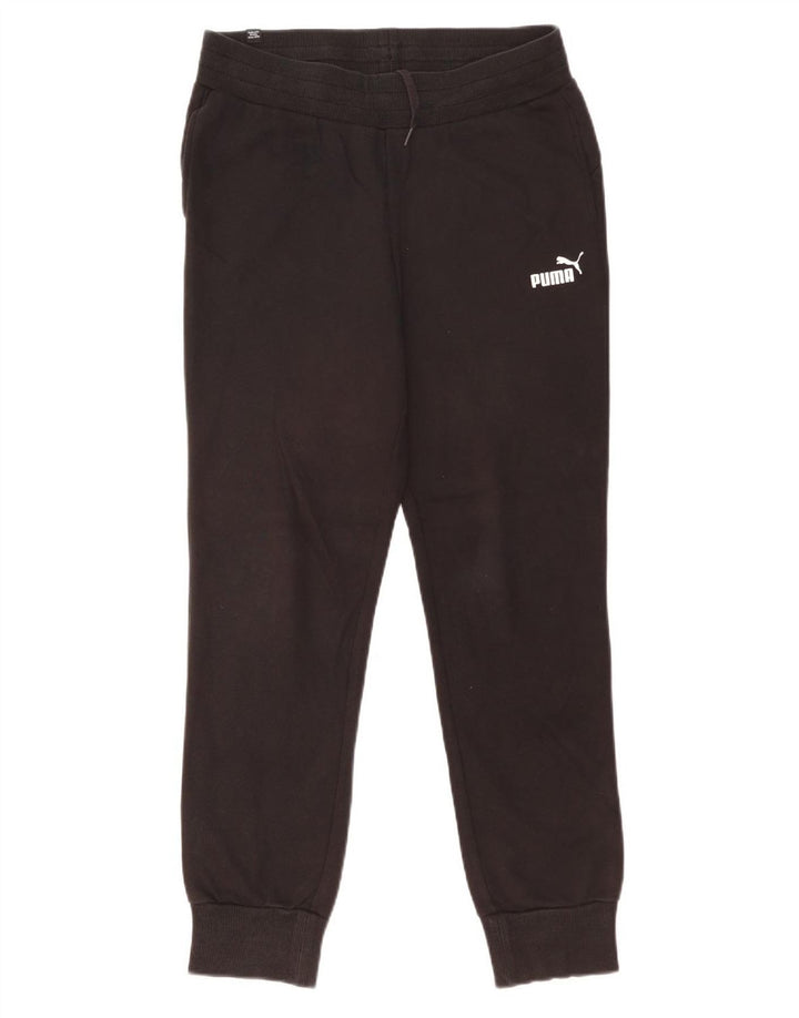 Puma Damen Trainingshose Jogger UK 12 Medium Schwarz
