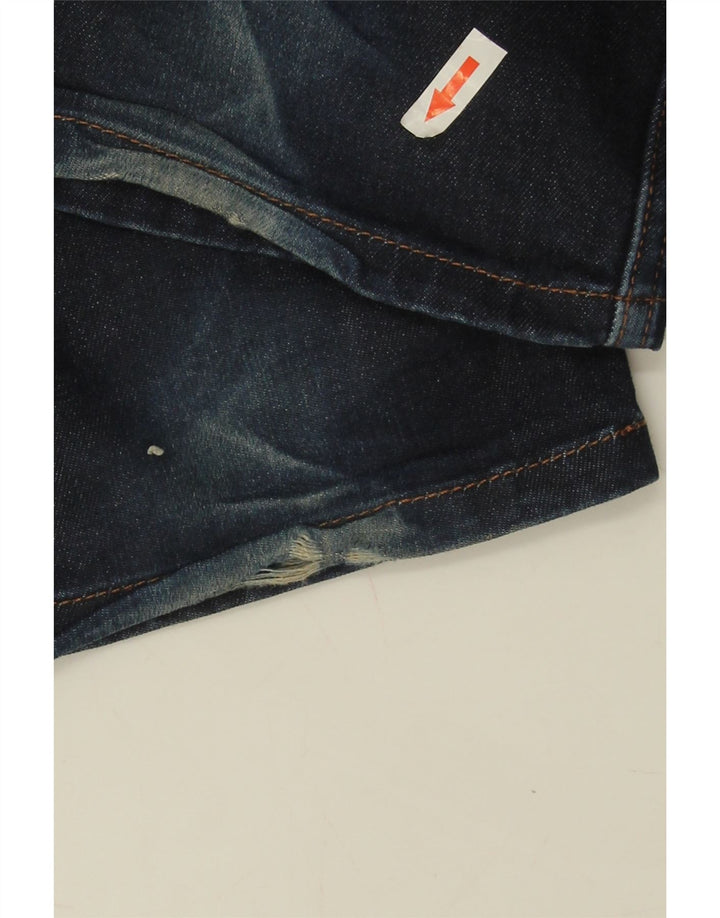 Wrangler Herren Texas Slim Jeans W32 L32 Blaue Baumwolle