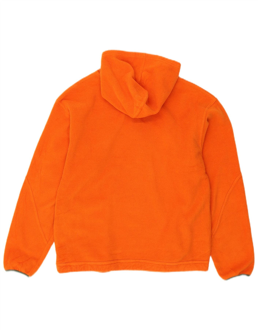 SALEWA Jungen-Fleecepullover mit Kapuze und Reißverschluss am Kragen, 12–13 Jahre, XL, orangefarbenes Polyester