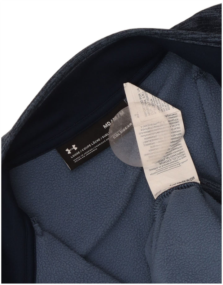 Under Armour Herren Cold Gear Sweatshirt-Pullover, mittelgroß, Marineblau gefleckt