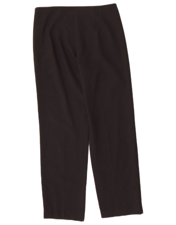 Marks & Spencer Damen Gerade Freizeithose UK 8 Small W28 L28 Schwarz