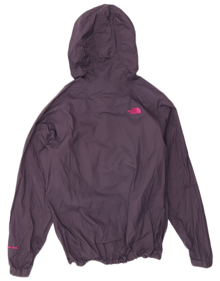 The North Face Damen-Regenjacke mit Kapuze, UK 14, mittelviolettes Nylon
