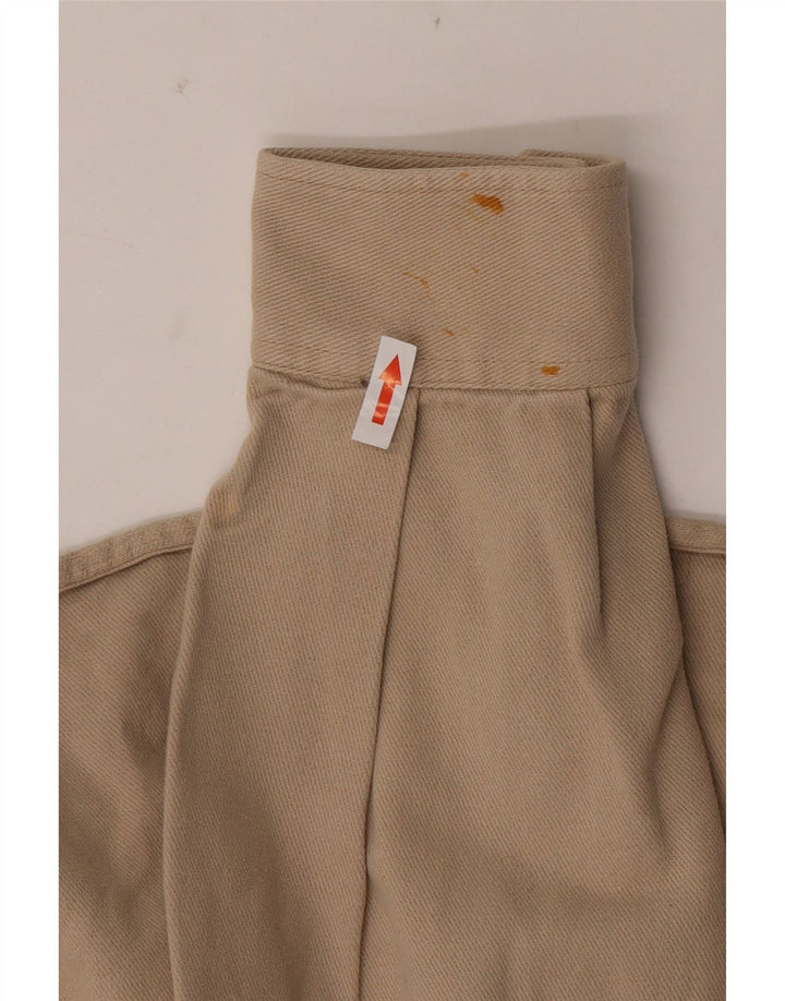 Marlboro Classics Herren Flanellhemd XL Beige Baumwolle