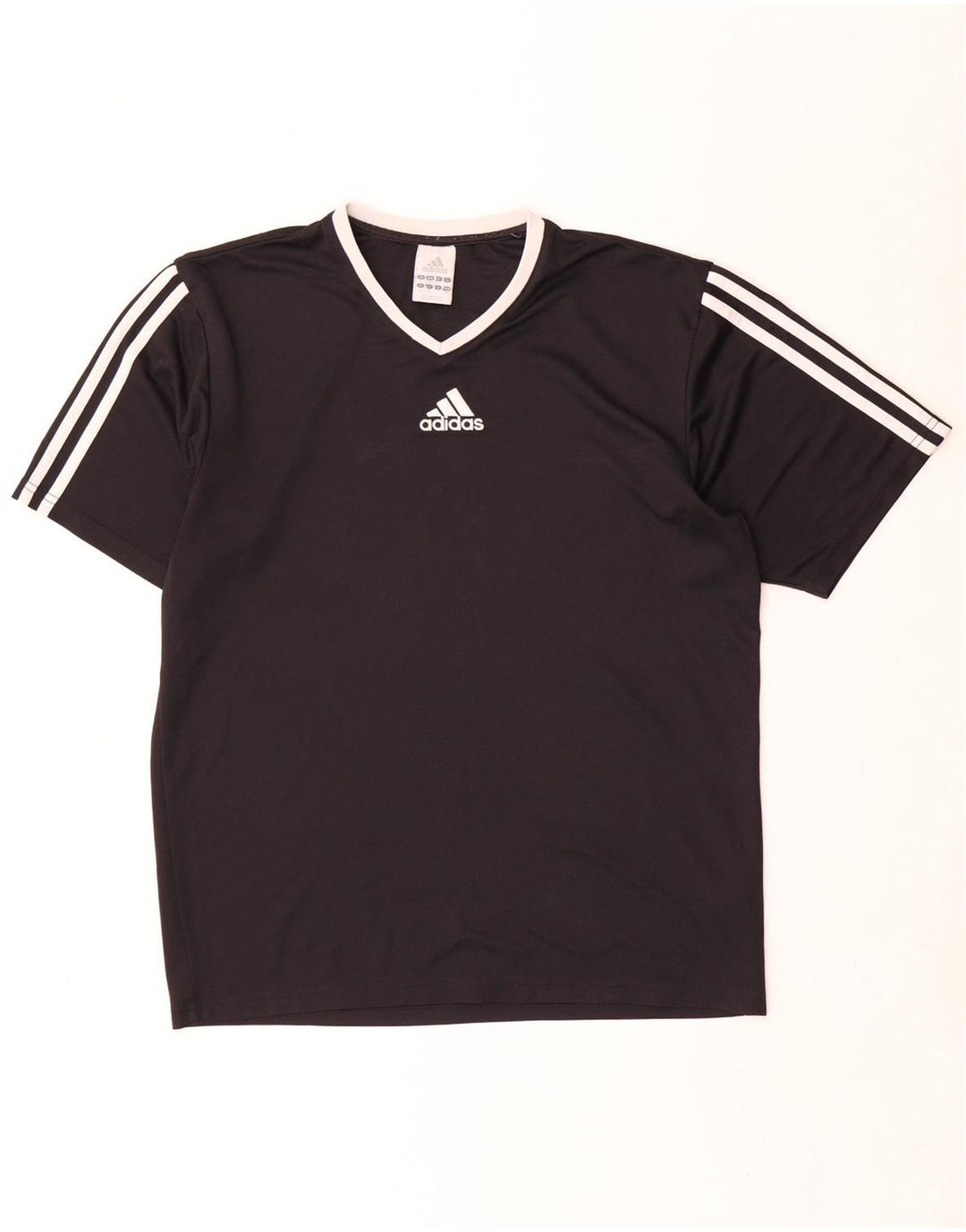 Adidas Herren Climalite T-Shirt Top Small Schwarz Polyester