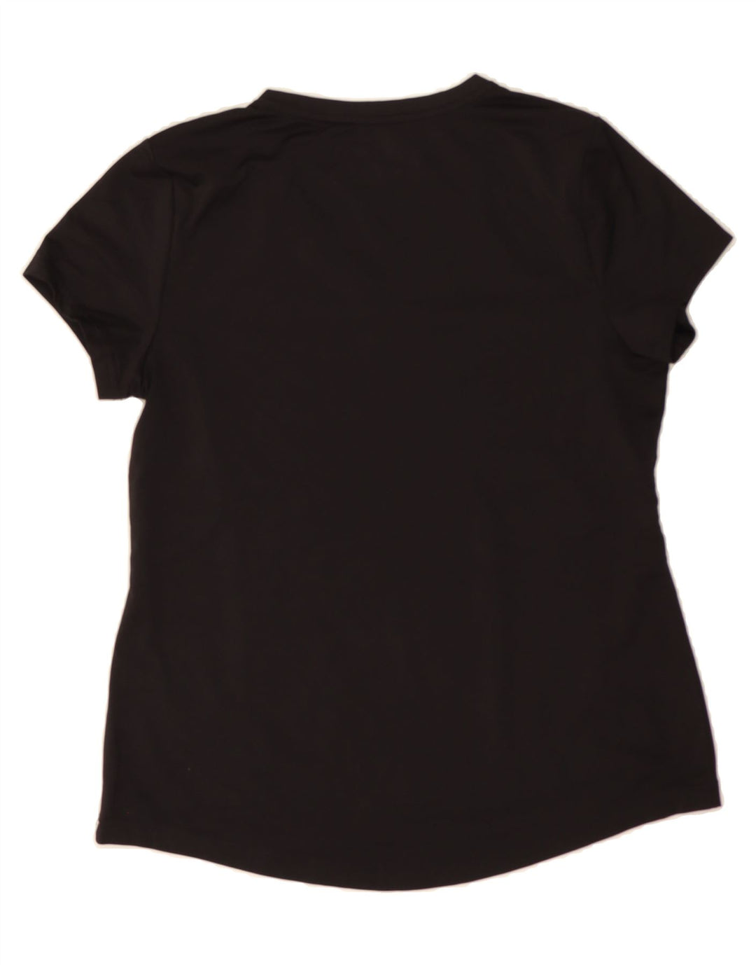 FILA Womens T-Shirt Top UK 14 Large Black Polyester Vintage Fila and Second-Hand Fila from Messina Hembry 