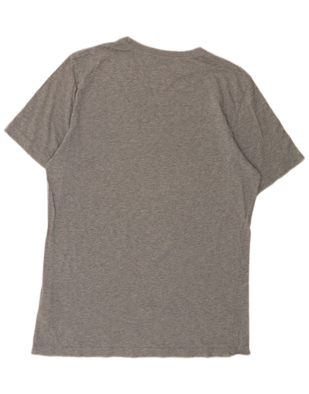 Nike Herren-T-Shirt mit normaler Passform, Grafik, groß, grau gefleckte Baumwolle
