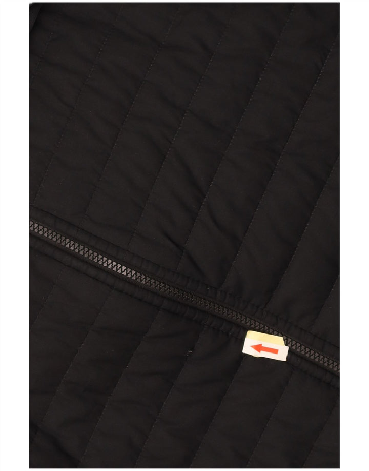 NIKE Herren-Jacke mit Kapuze, gepolstert, UK 44, 2XL, Schwarz, Polyester