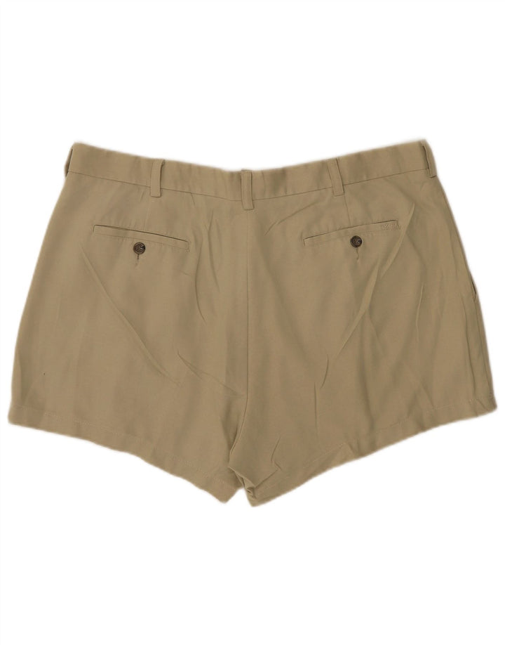 Izod Herren Chinoshorts W38 XL Beige Polyester
