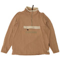 NAPAPIJRI Herren-Sweatshirt mit grafischem Reißverschluss, mittelbeige Baumwolle