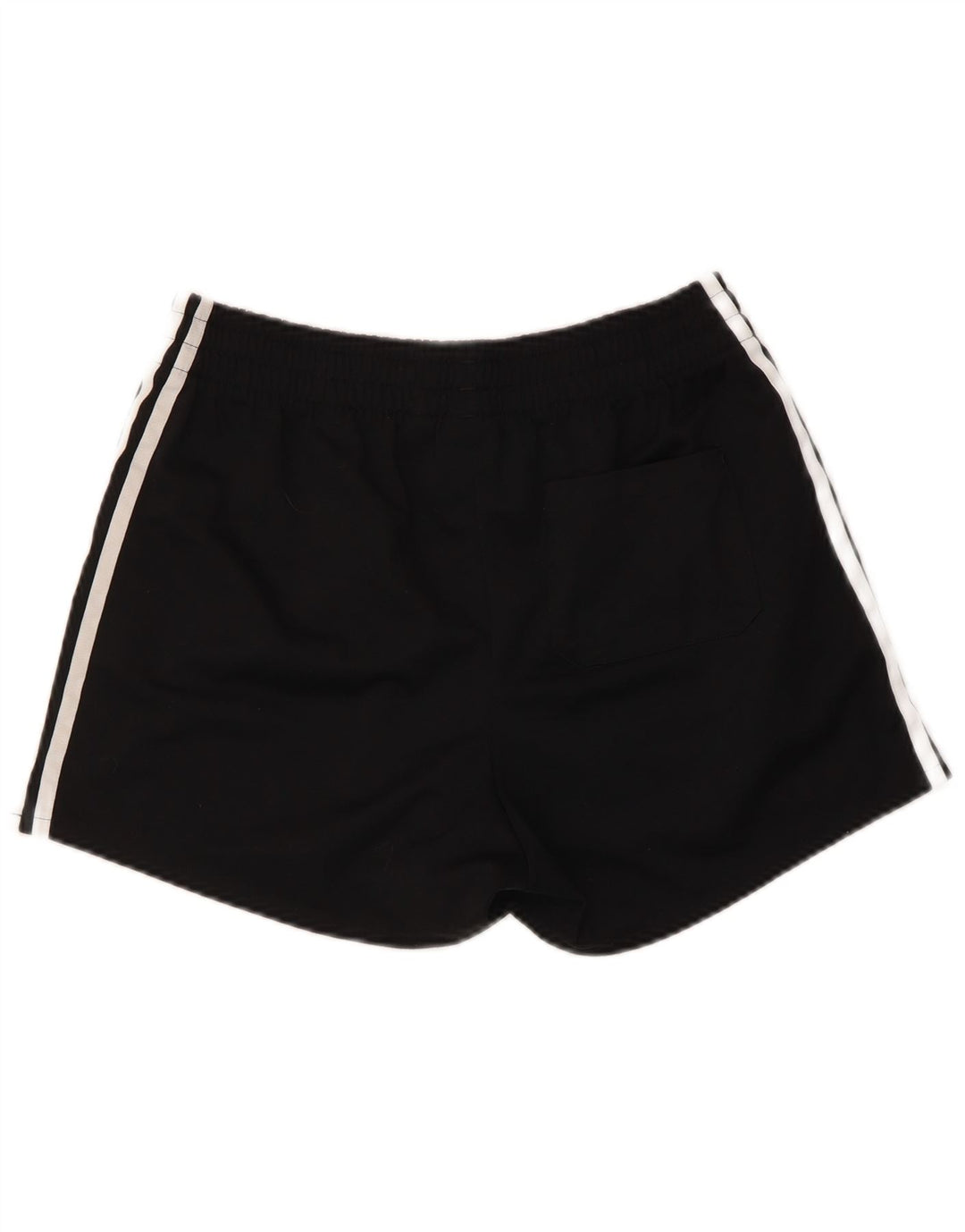 Adidas Damen Sportshorts UK 12 Medium Schwarz Polyester