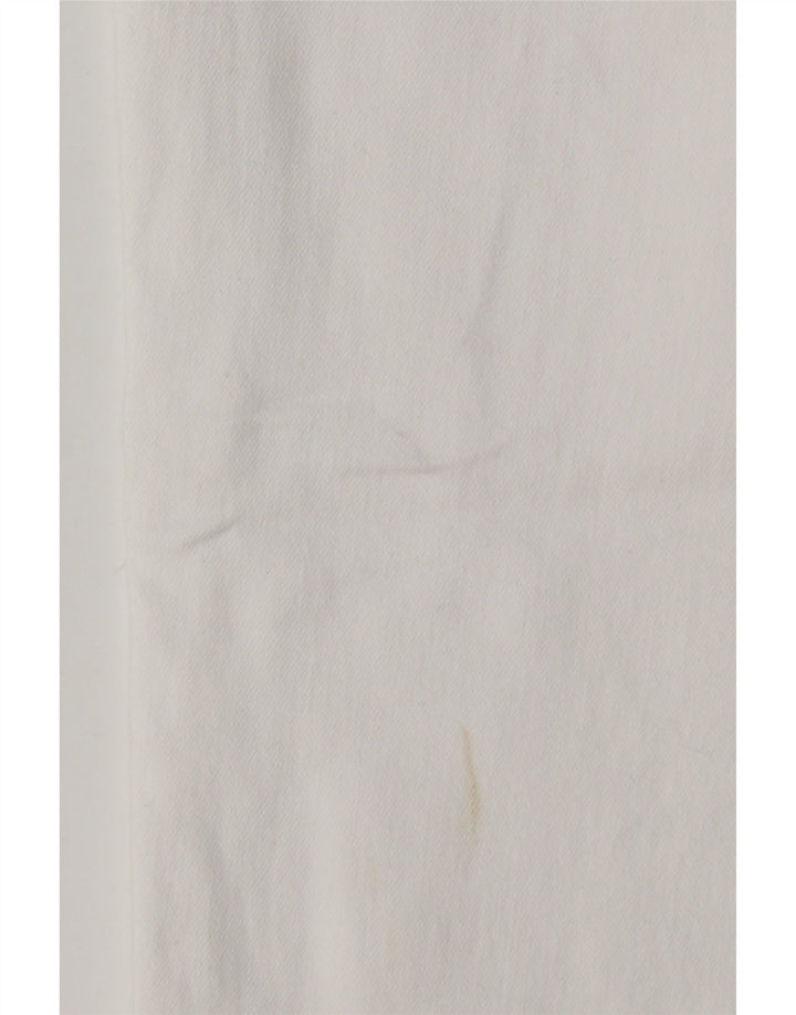 ZARA Damen Slim Jeans EU 34 2XS W24 L27 Weiß