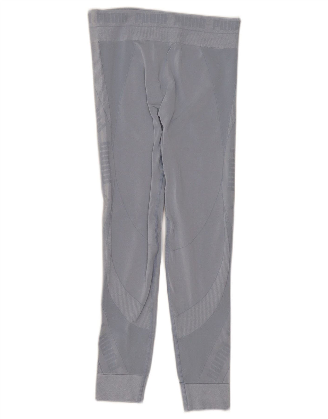 Puma Womens Graphic Leggings UK 8 Small Blau Synthetik