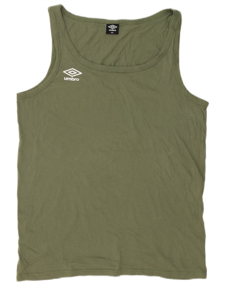Umbro Herren Weste Top 2XL Khaki