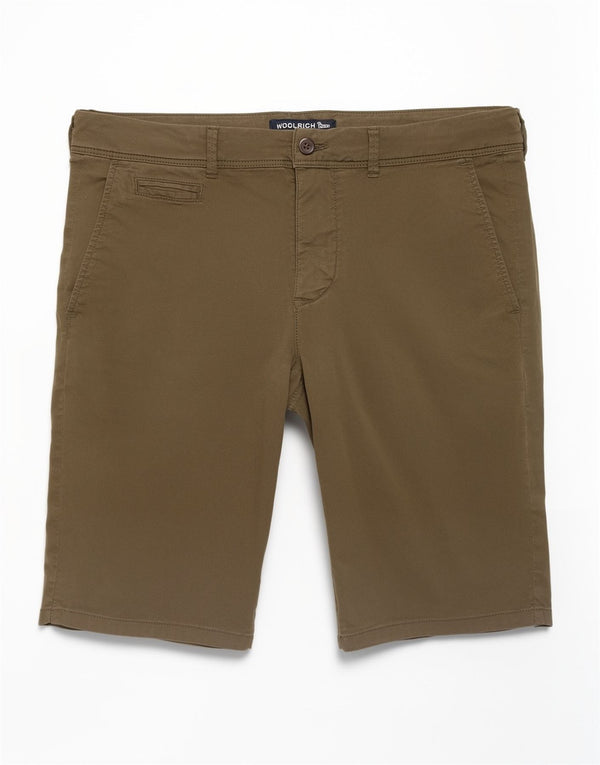 Woolrich Herren Chino-Shorts W34 Large Khaki
