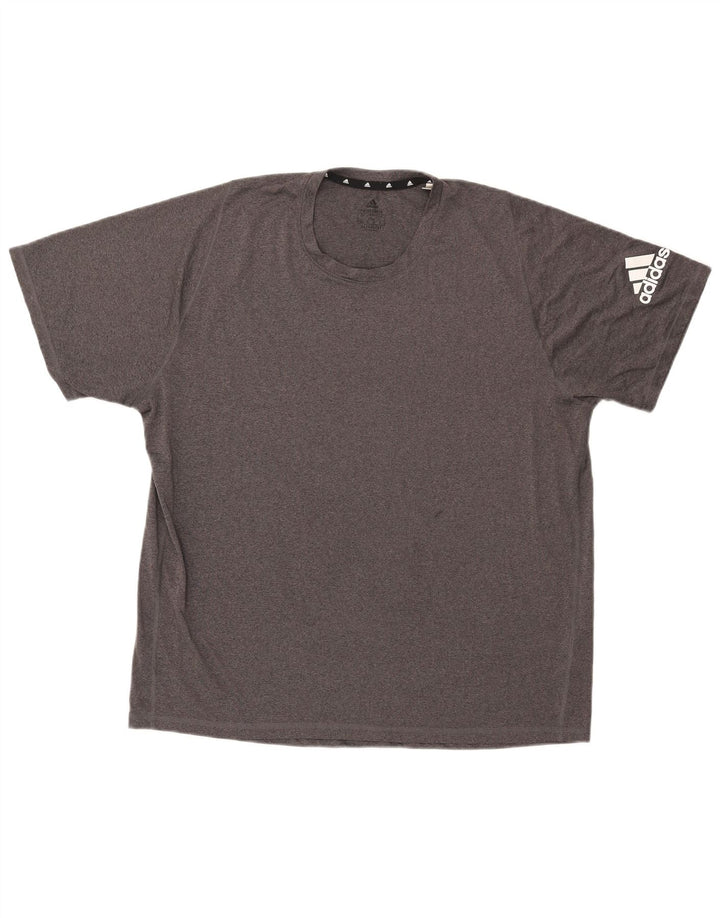 Adidas Herren Aeroready Graphic T-Shirt Top XL Grau Polyester