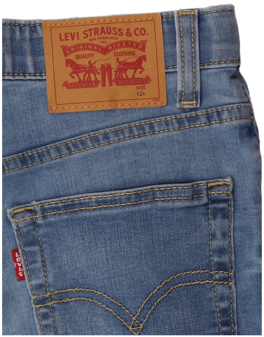 Levi's Jeansshorts für Jungen, 11–12 Jahre, W26, Blau