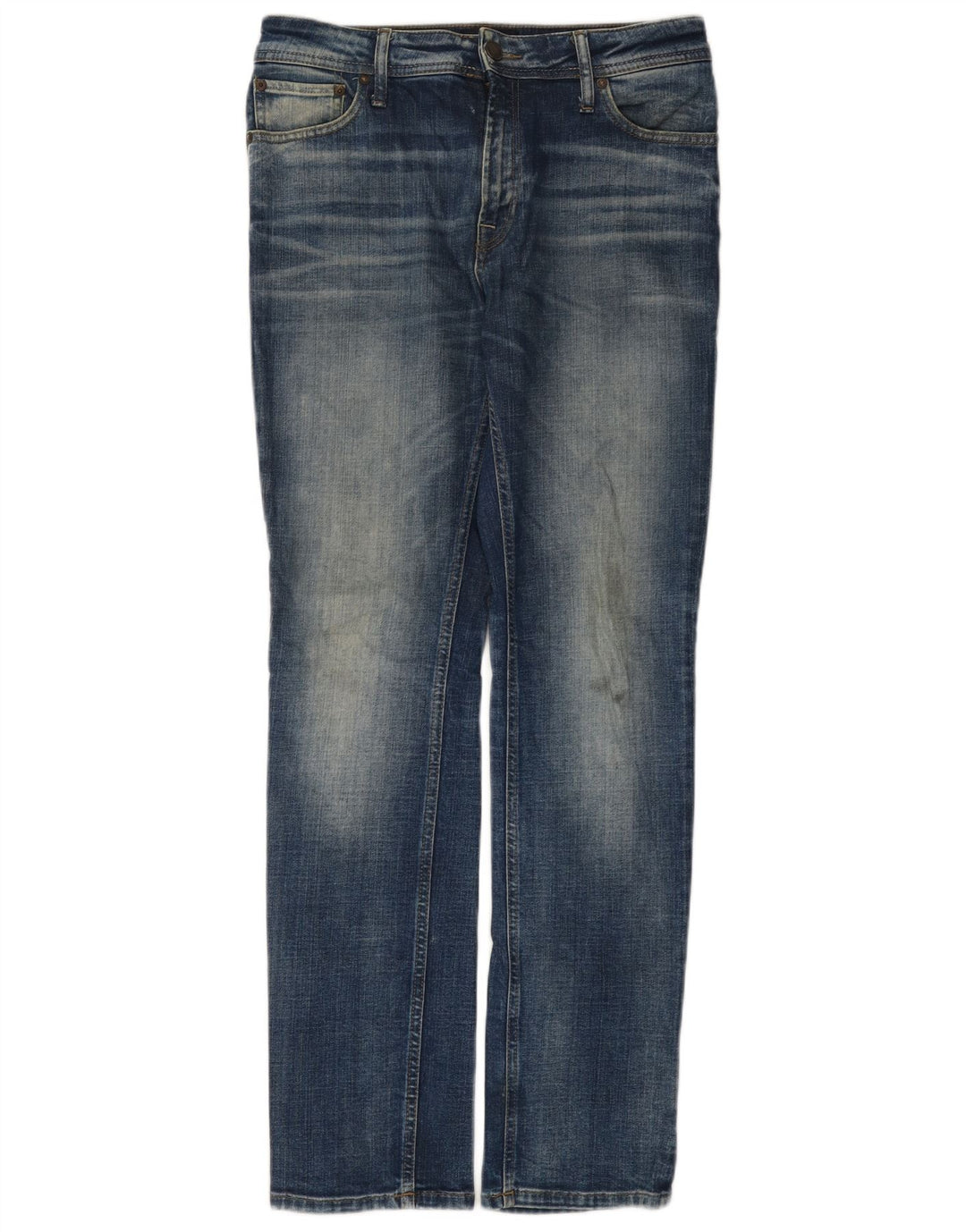 Jack & Jones Herren Slim Jeans W29 L32 Blaue Baumwolle