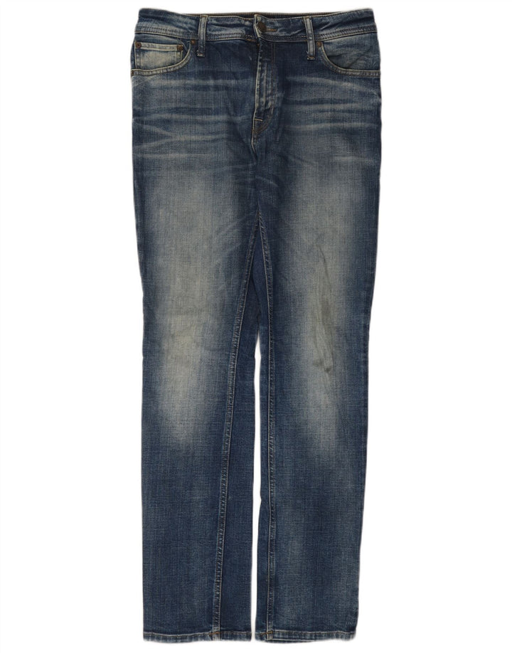 Jack & Jones Herren Slim Jeans W29 L32 Blaue Baumwolle
