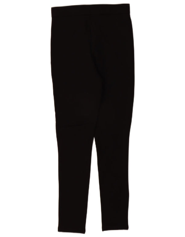 Zara Skinny-Freizeithose für Damen, mittelgroß, W28, L28, schwarze Viskose