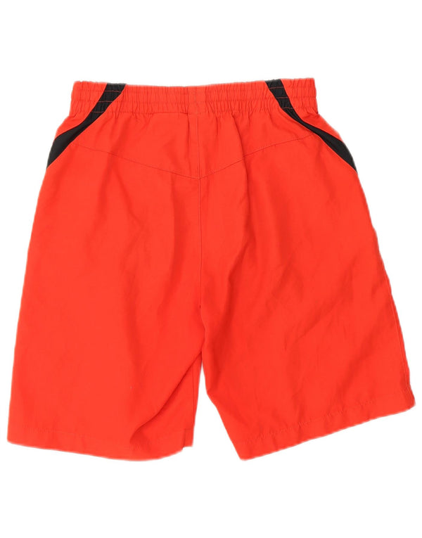 NIKE Sportshorts für Jungen, 8–9 Jahre, Größe S, rotes Farbblock-Polyester