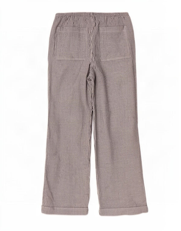Marks & Spencer Damen-Freizeithose mit hoher Taille, UK 16, Größe L, W32, L26, Grau