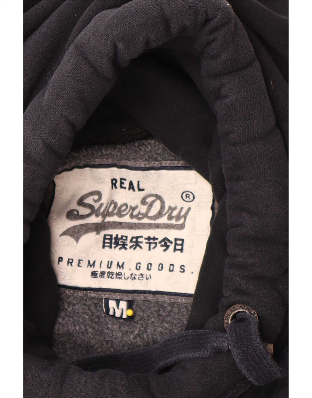 Superdry Herren-Kapuzenpullover aus Baumwolle in mittlerem Marineblau