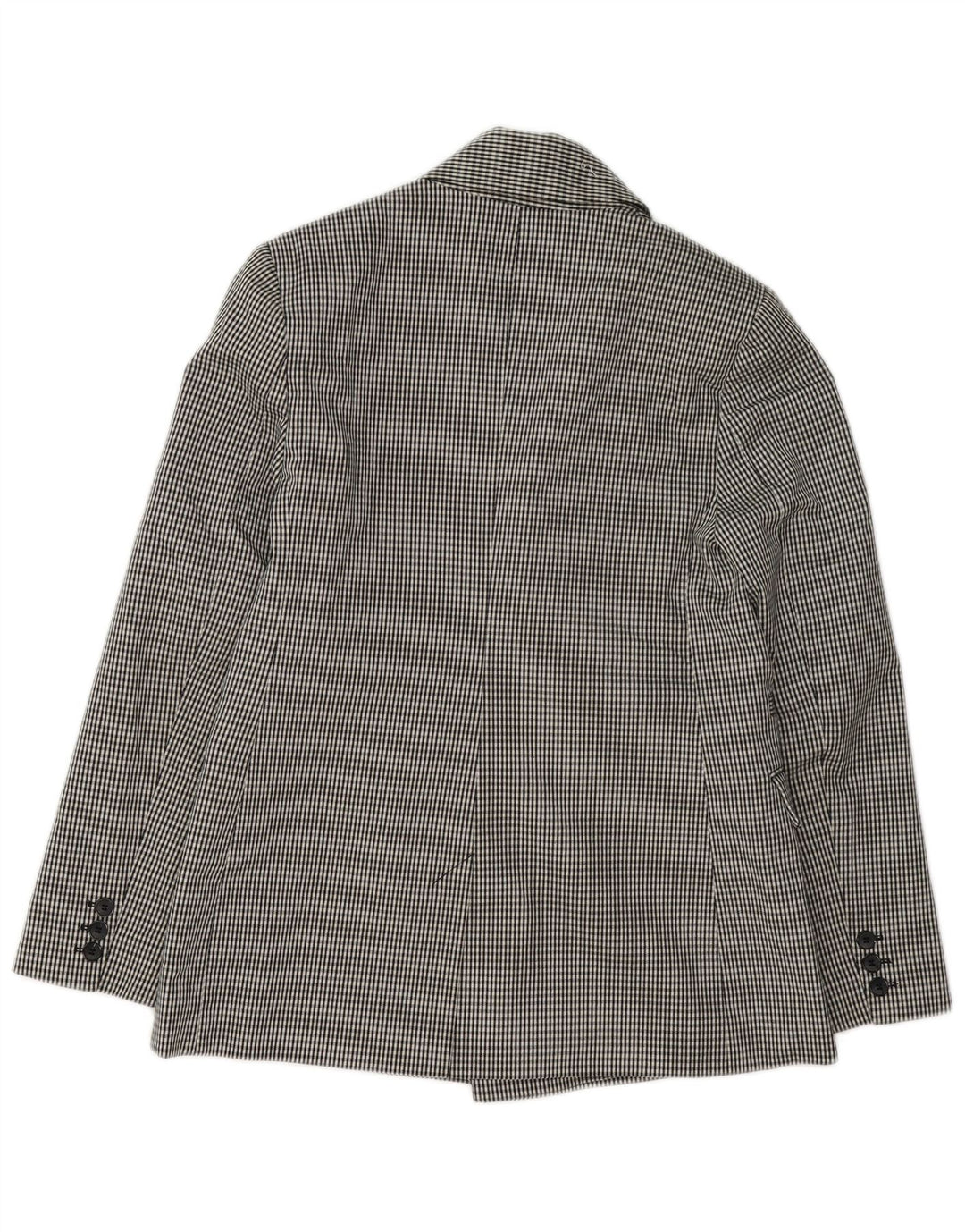 Topshop Damen-Blazer mit lockerer Passform, Gr. 8, klein, schwarz kariert