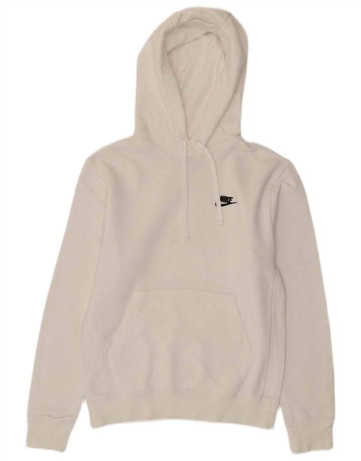 Nike Herren Hoodie Pullover XS Weiße Baumwolle