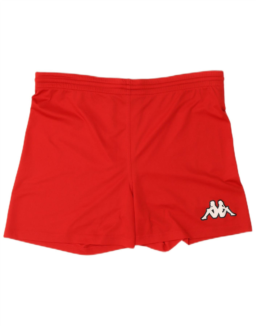 Kappa Herren-Sportshorts, großes rotes Polyester