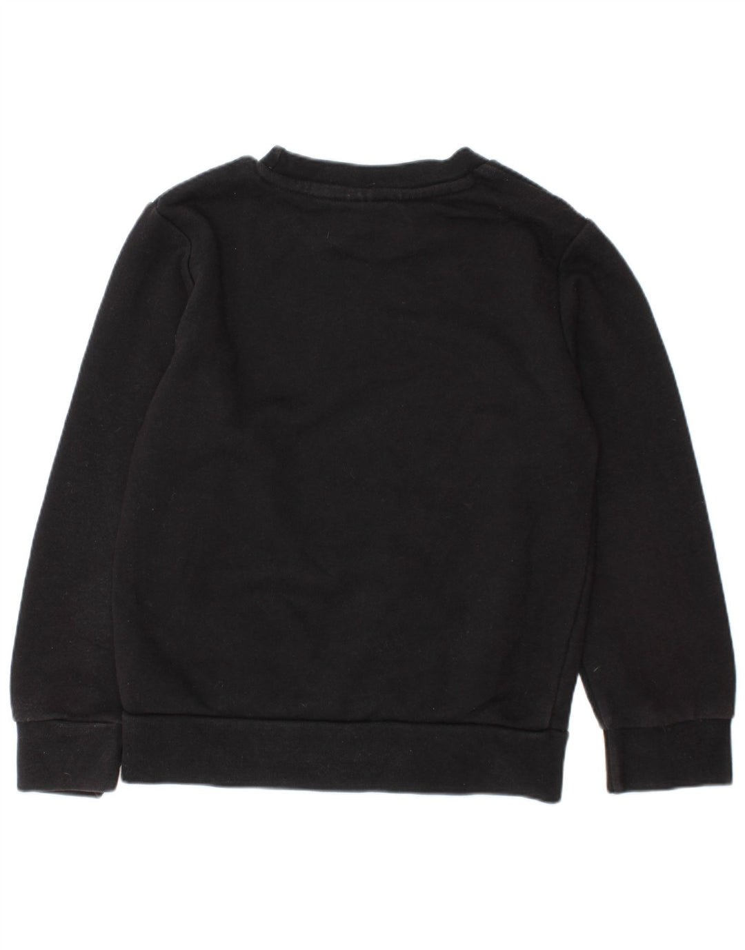ADIDAS Jungen-Sweatshirt mit Grafik, 5–6 Jahre, schwarze Baumwolle