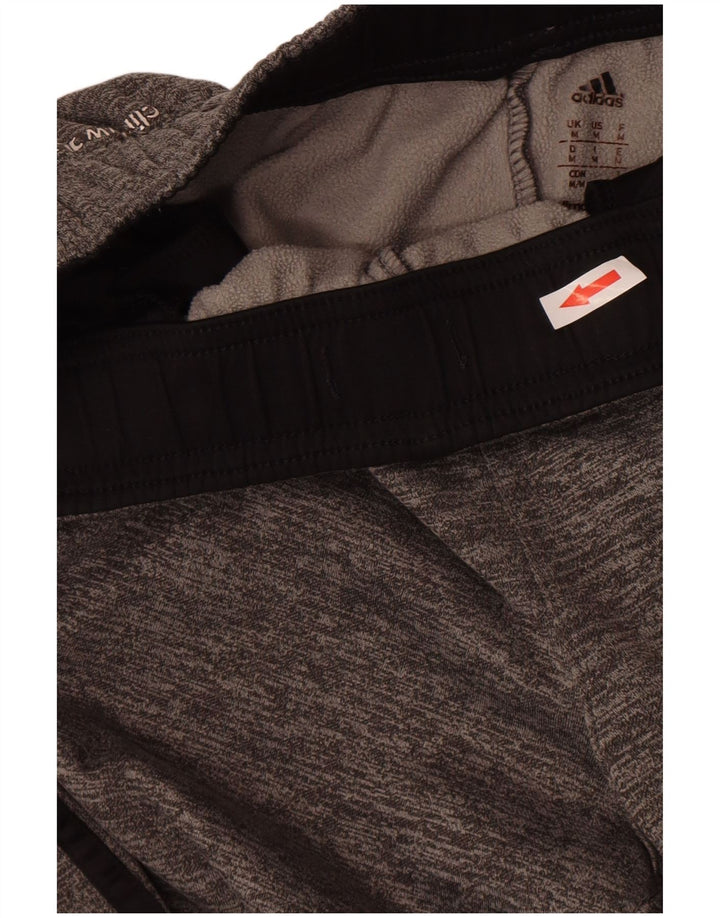 Adidas Herren Climawarm Trainingshose Mittelgrau geflecktes Polyester