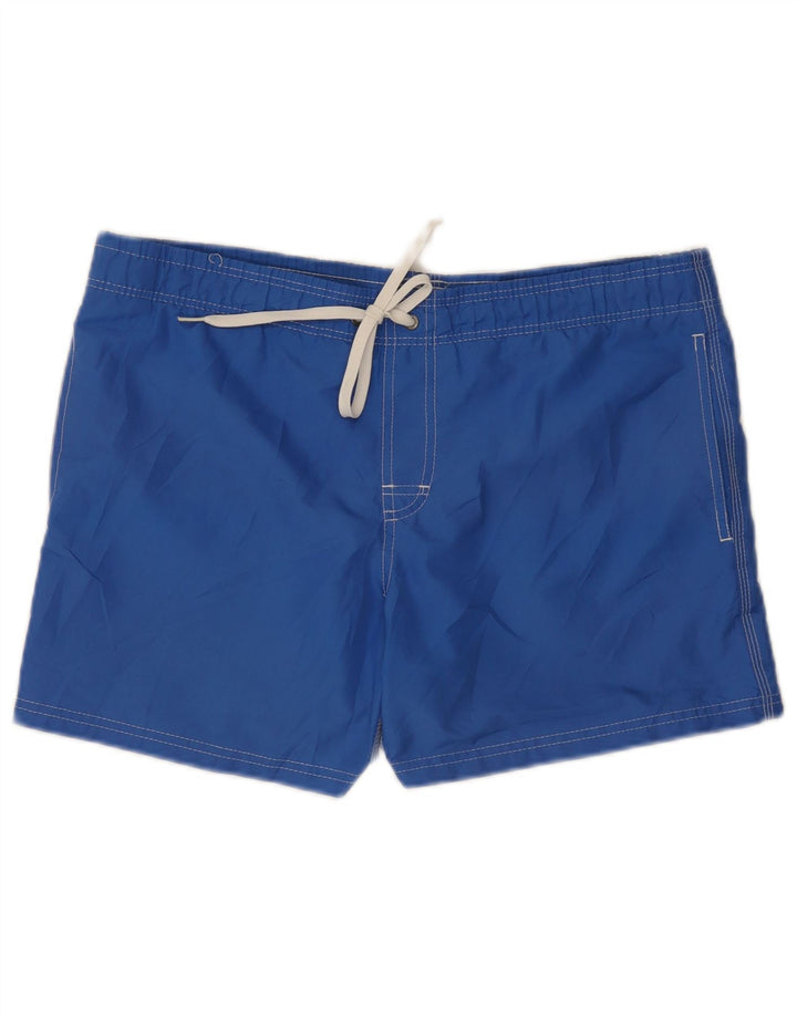 Sundek Herren-Badeshorts, groß, blau, Farbblock