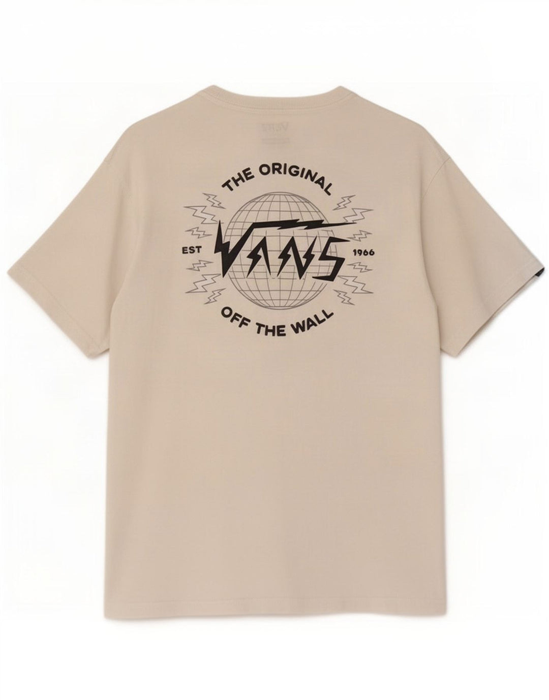 Vans Herren-T-Shirt mit klassischer Passform und Grafik, mittelweiße Baumwolle