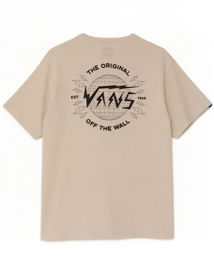 Vans Herren-T-Shirt mit klassischer Passform und Grafik, mittelweiße Baumwolle