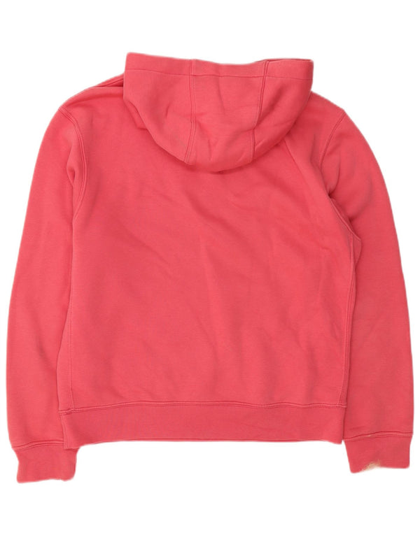 Nike Mens Hoodie Jumper Small Pink Cotton