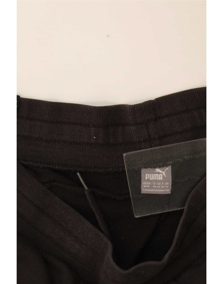 Puma Damen Trainingshose Jogger UK 12 Medium Schwarz