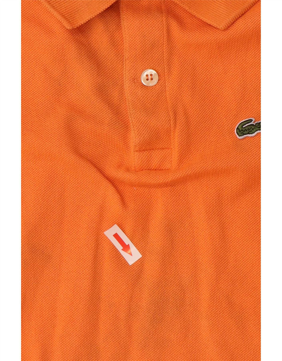 Lacoste Jungen-Poloshirt, 13–14 Jahre, orange Baumwolle