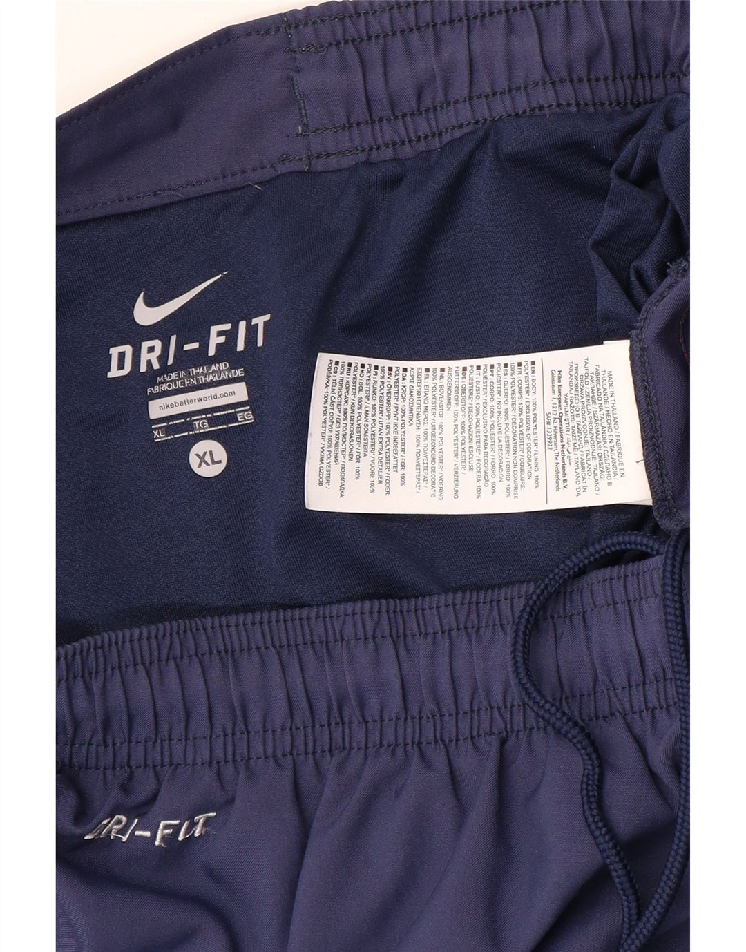 Nike Herren Barcelona Sport Shorts XL Marineblau Polyester