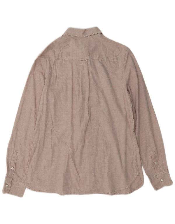Fat Face Damen Langarmshirt UK 10 Small Rosa Baumwolle