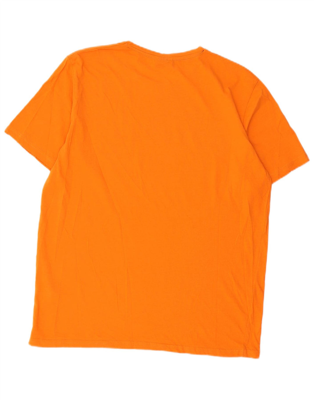 Lotto Herren Grafik-T-Shirt-Oberteil Mittelorange