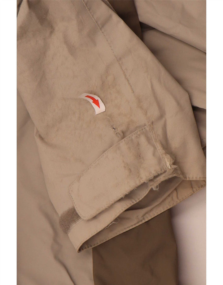 Jack Wolfskin Herren Regenjacke UK 44/46 XL Beige Colourblock Polyamid