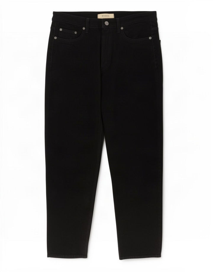 Ferre Herren Ittierre Tapered Jeans W34 L27 Schwarzes Polyamid