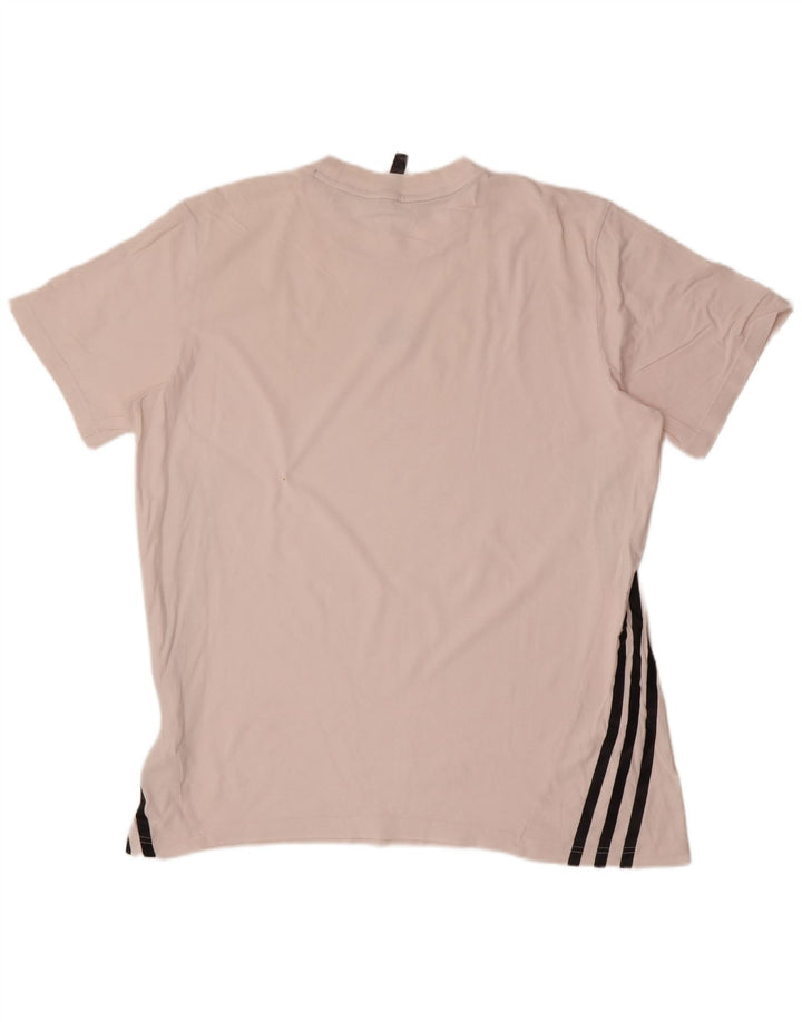 Adidas Herren T-Shirt Top Large Weiß