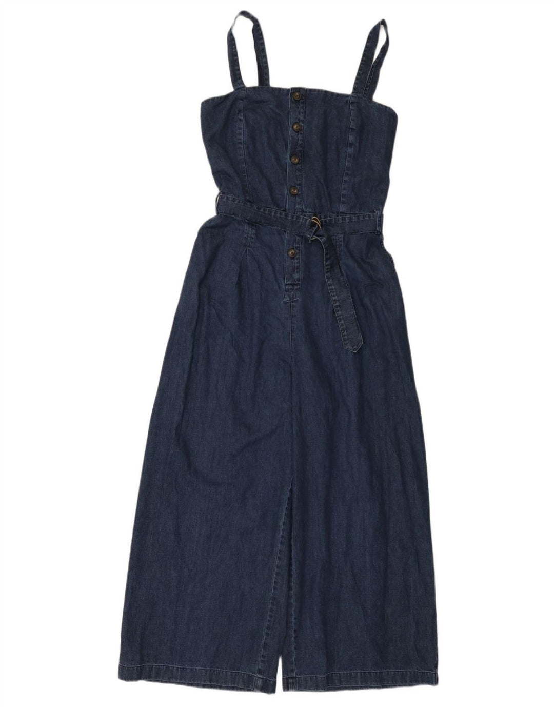 Element Womens Denim Jumpsuit UK 14 Medium W30 L25 Marineblaue Baumwolle